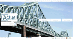 Desktop Screenshot of cliniquelactuel.com